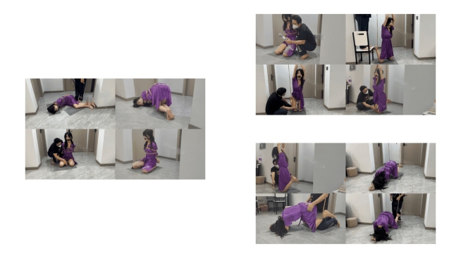 欢乐谷 性感紫色睡衣的末日  私密精选 SM  捆绑  调教  绳艺  强制高潮