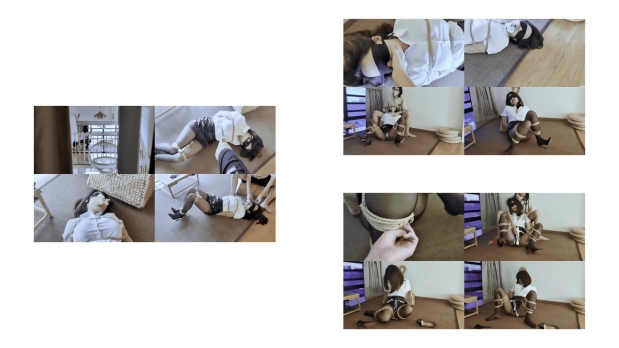 女女百合 震动棒跳蛋强制高潮黑丝美女的同性恋矫正