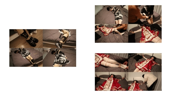 荷仙少女  绳缚  捆绑 少女的调教17620