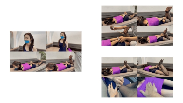 连体衣黑丝少女的紧缚放置噩梦