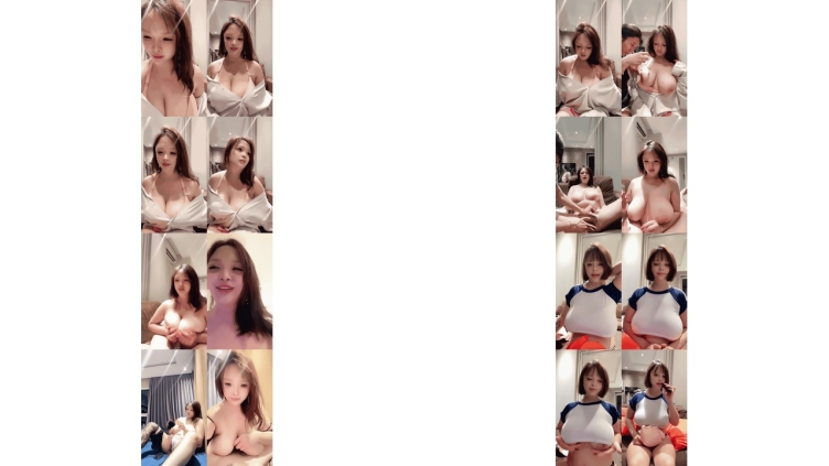 湾湾超级大奶牛大美女u吊钟巨乳 俏脸蛋乳交吃鸡