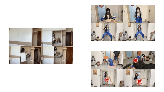 欢乐谷 衣柜里的黑丝美女
