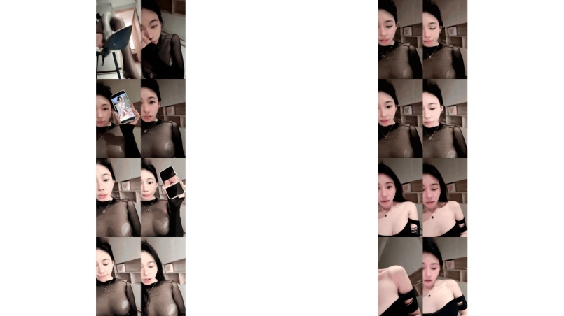 不晚哇到顶了，高速扣穴，超级爽，蜜桃臀白皙撅起来，004