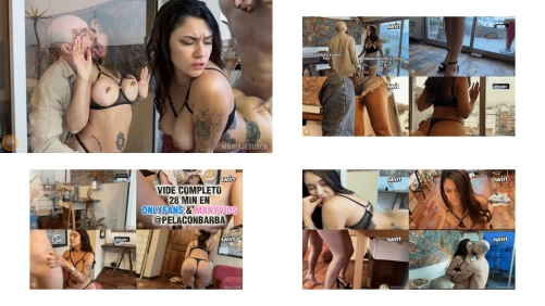 Mi novia MARIAJESUSOK me SEDUCE con su GRAN CULO y TETAS GRANDES si me pongo CELOSO. Ft. PELCONBARBA
