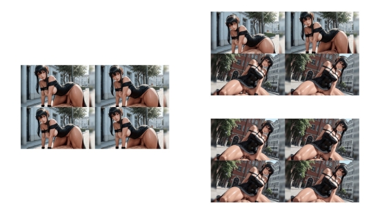 Hentai 3D Yor Forger ( Spy x Family ) fucking in the middle of the street destroying a cock with ass